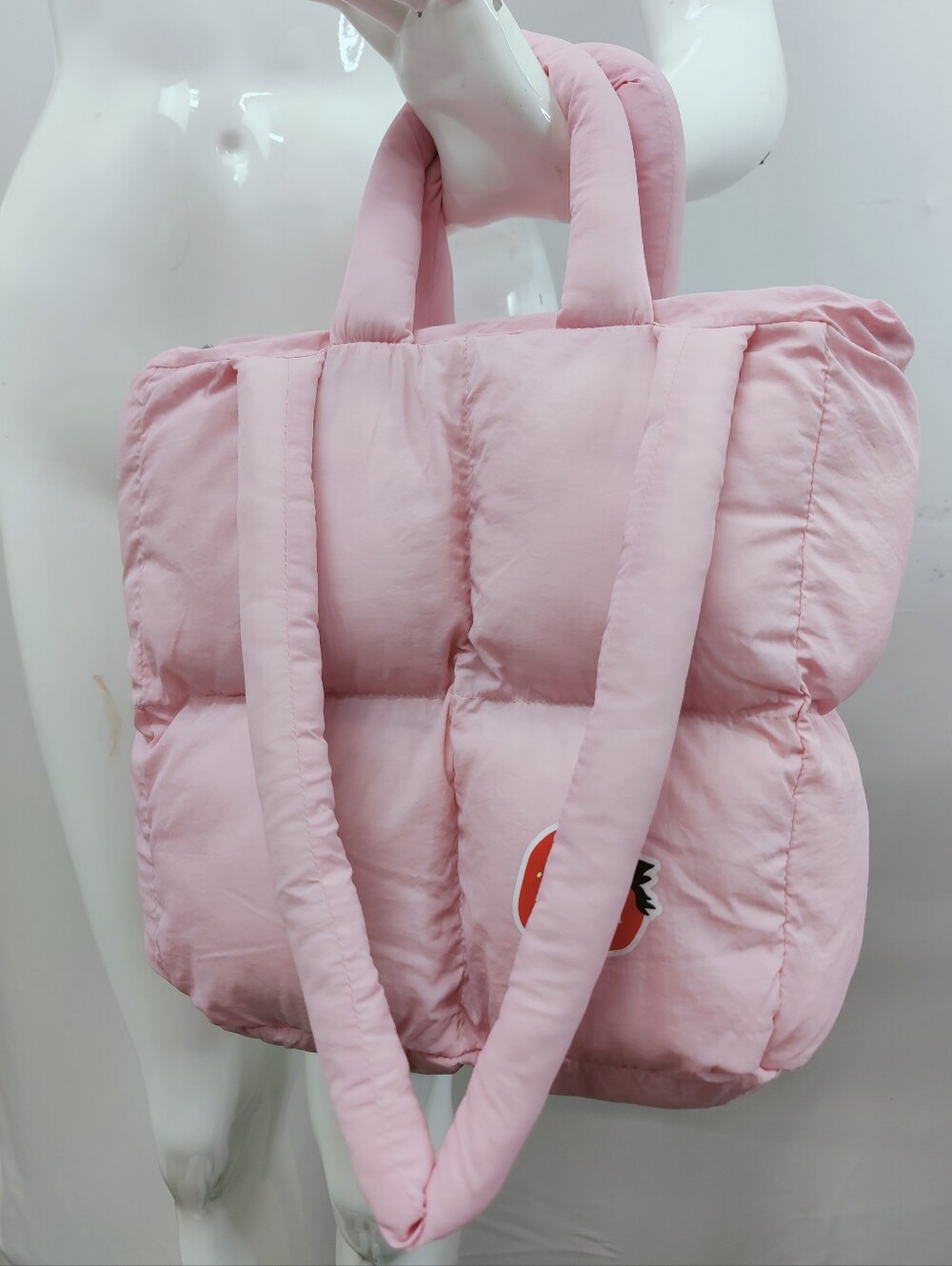 Simply Pop 'In My Pop Era' Pink Puffer Tote Bag, OS - Picture 3 of 12